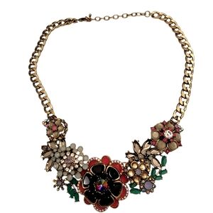 JOAN RIVERS Necklace Classic Collection Bouquet Garden Statement Collectible